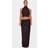 PrettyLittleThing Soft Touch Ruched Maxi Skirt - Chocolate