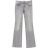 Gina Tricot Y2K Low Bootcut Jeans - Lt Grey