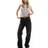 Bershka Petite Straight Leg Jeans - Washed Black