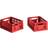 Hay Colour Crate Red Opbevaringsboks 2stk