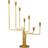 Piet Hein Karlsvognen Lysestage H63 Messing Fyrfadsstage