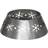 Homcom Christmas Tree Base Cover with Hollow Snowflake Patterns Decoration