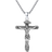 Zippice Religious Amulet Necklace - Silver/Transparent
