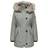 Only Iris Long Parka - Grey/Shadow