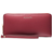 Michael Kors Jet Set Travel Large Leather Continental Wallet - Deep Red