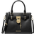 Michael Kors Hamilton Small Leather Satchel - Black