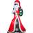 Gemmy Inflatable Decorations Jack Skellington as Sandy Claws