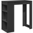 vidaXL 854356 Black Matbord 50x102cm