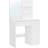 Vasagle RDT119W01 White Dressing Table 40x80cm