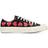 Converse x Comme des Garçons Play Chuck 70 Multi Heart Low-Top - Black/High Risk Red/Egret
