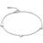Monica Vinader Heart Station Chain Bracelet - Sterling Silver