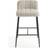 Dunelm Caden Beige/Black Bar Stool 82cm