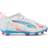 Puma Youth Ultra 5 Match Volume Up FG/AG - White/Luminous Blue/Poison