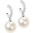 Morellato Perla Essenziale Earrings - Silver/pearl/Transparent