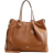 L.Credi Ebony Shopper - Cognac