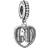 Pandora 60th Celebration Dangle Charm - Silver/Transparent