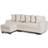 17 Stories Mitzi Cream Sofa 196cm 2pcs 3 Seater