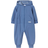 Polarn O. Pyret Kid's Brushed Inside Overall - Blue