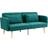 Homcom Modern Loveseat Green Sofa 170cm 3 Seater