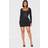 PrettyLittleThing Shape Mesh Insert Corseted Mini Dress - Black