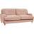 Homebase Dulcie Confetti Pink Sofa 200cm 3 Seater