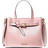 Michael Kors Emilia Large Pebbled Leather Satchel - Powder Blush