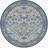 Ruggable 185 Round Area Rug Strawberry Thief Blue, Beige 185cm