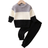 Shein Baby Boy Colorblock Sweater & Knit Pants