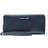 Michael Kors Pebbled Leather Continental Wallet - Blue