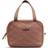 Karen Toiletry Bag With Handle - Mocca Quilt