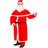 vidaXL Christmas Set Santa Claus Long Costume