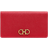 Ferragamo Gancini Continental Wallet - Lipstick Red