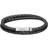 HUGO BOSS Ares Double Wrap Bracelet - Silver/Black