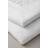 Staycation Kuvertlakan Fancy i Bomullssatin - Vit Underlakan Vit (200x)