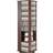 VEVOR Spinning Media Tower Espresso Storage Cabinet 47.5x164.5cm