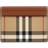 Burberry Sandon Check Card Holder - Beige