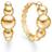 Mads Z Biggest Ball Earrings - Gold