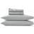 Boll & Branch Hemmed Luxury Bed Sheet Grey (284.5x274.3cm)