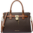 Michael Kors Hamilton Medium Logo Satchel - Brown