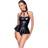 Black Level Patent String Body with Skirt