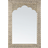 Beliani Pali Gold Wall Mirror 60x90cm