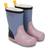 Bundgaard Charly High Warm Gummistøvle - Teal Rose/Black