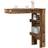 vidaXL Wall Pub Indoor Furniture Bar Table