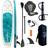 M.Y 10ft Inflatable Stand Up Paddle Board with Full SUP Accessories Blue