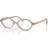 Miu Miu MU01XV 12W1O1 Mauve Transparent Purple