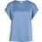 Vila S/S Satin Top - Blissful Blue