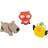 Adlibris Badleksak Husdjur 3-pack