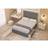 Somnior Austin Linen Fabric Divan Bed Set Super King