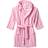 Bongusta Kid's Naram Bathrobe - Baby Pink & Ski Patrol Red