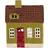 Ib Laursen My Home Town Green Julepynt 16.5cm
